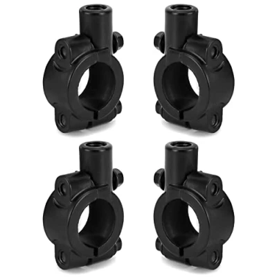 Bild av QWORK 4 st 22 mm/7/8 tum motorcykel backspegel adapter, styre backspegelhållare, 10 mm för dirtbike ATV