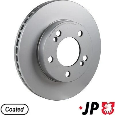 Bild av JP GROUP 6263100100 Disque de frein Essieu avant 294 28 5 ventilé revêtu SSANGYONG: Rexton / 2, Kyron, W