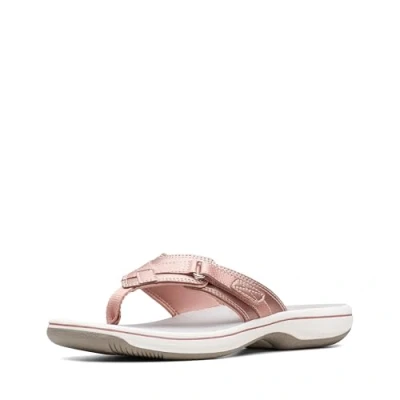 Bild av Clarks kvinnors bris hav flip flop, Roséguld syntetisk, 35 EU