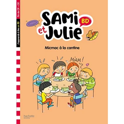Bild av Sami et Julie BD Fin de CP CE1 Micmac à la cantine