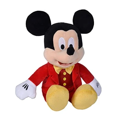 Bild av Simba 6315870234 Disney Smart+Glittrande Musse Gosedjur, 25cm, Från 0 månader