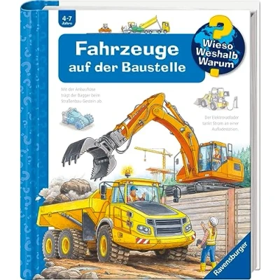 Bild av Wieso? Weshalb? Warum?, Band 7: Fahrzeuge auf der Baustelle