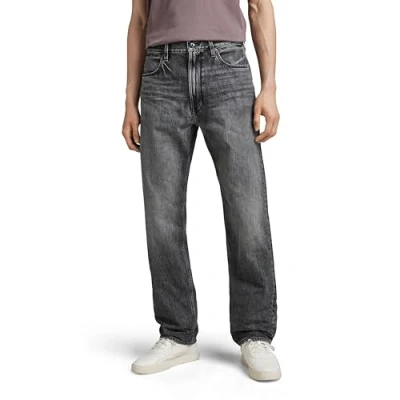 Bild av G STAR herr Jeans Type 49 Relaxed Straight Jeans, Grå (Antik Faded Moonlit D20960 d290 d868), 27W / 32L
