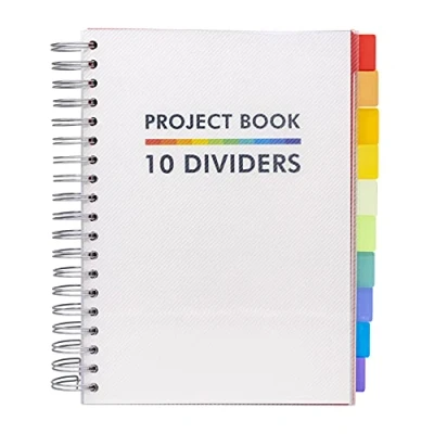 Bild av Pukka Pad B5 White Project Book med 10 avdelare