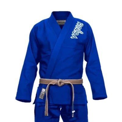 Bild av Venum herr Contender 2.0 brasiliansk Jiu Jitsu Gi kostym, blå, A3