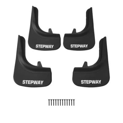 Bild av accessorypart Lerklaffar stänkskydd för Dacia Sandero stegskydd fram + bak 4 st kit