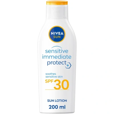 Bild av NIVEA Sensitive Immediate Protect Soothing Sun Lotion SPF30 200 ml