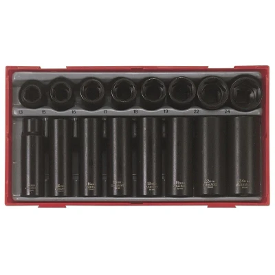 Bild av TengTools 68800200 Douille à choc 13 24 12,5 (1/2&quot;) Impact socket