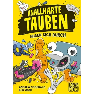 Bild av Knallharte Tauben beißen sich durch (Band 6): Die nächsten spannenden Kriminalfälle mit der Gang warten auf dich! Lustige Kinderbuchreihe ab 8 Jahren Wow! Das will ich lesen!