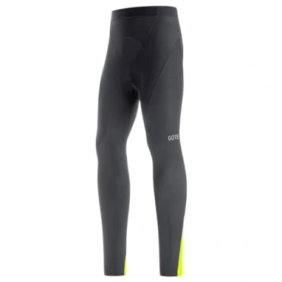 Bild av GORE WEAR C3 Termiska tights+, herr, Svart/Neongul, XXL, 100649