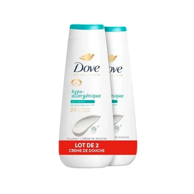 Bild av DOVE Advanced Care duschkräm dermatologiskt testad 24 timmar mjuk hudkänsla (2 x 400 ml)