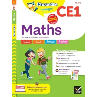Bild av Chouette Maths CE1: cahier d&#039;entraînement recommandé par les enseignants