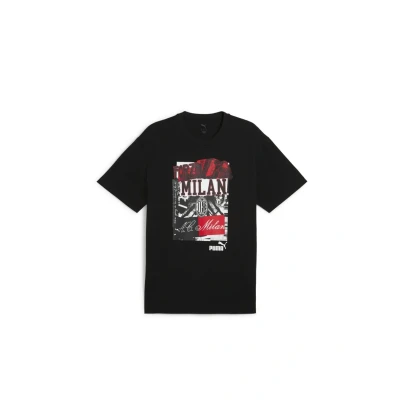 Bild av Puma AC Milan Ftblnrgy Tshirt med print, Storlek: Small, Black for all time red