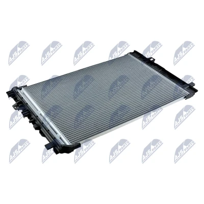 Bild av NTY CCS ME 031 Condenseur De Clim avec déshydrateur Aluminium MERCEDES BENZ: Classe B, A, CLA Coupe