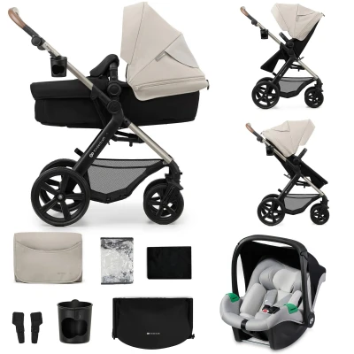 Bild av Kinderkraft MOOV 2 3 in 1 Kombivagn, Moonlight Grey