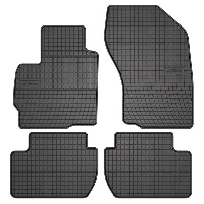 Bild av FROGUM 0482 Ensemble de tapis sol Caoutchouc avant et arrière 4 noir Sur mesure MITSUBISHI: ASX SUV, Outlander 2 PEUGEOT: 4007
