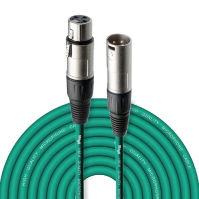 Bild av Stagg SMC10 CGR 10 M XLR till mikrofonkabel grön