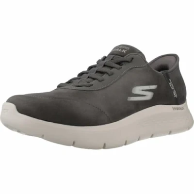 Bild av Skechers herr hands free slip ins: Go Walk Flex Smooth Motion sneakers, grå, 40 EU, GRÅ, EU