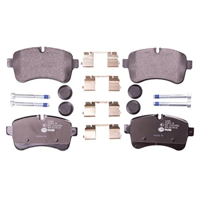Bild av HELLA 8DB 355 005 551 Jeu de plaquettes frein préparé pour indicateur d&#039;usure avec vis d&#039;étrier accessoires IVECO: Daily 6