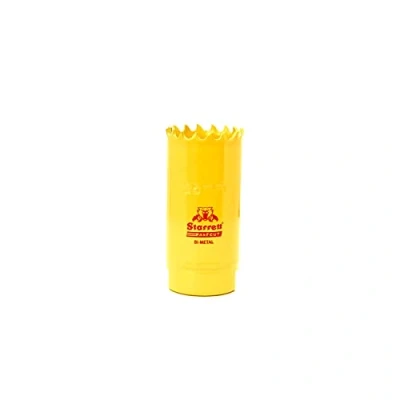 Bild av Starrett HSS Bi metallhålsåg FCH0100 snabbskuren extra kobolthålsåg för rostfri plåt, trä, plast, olika material 25 mm