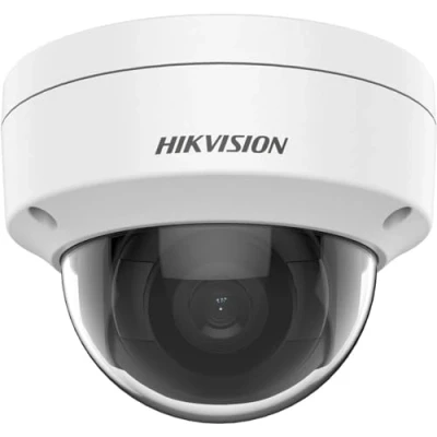 Bild av Hikvision 1 NX 815 Mini DOMO IP 4MPX, IR 30 M, sizptica FIJA, WDR 120DB, IP67, IK10, 12VDC/POE, 6,5 W, vit, standard
