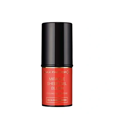 Bild av Max Factor, Miracle Sheer Gel Blush, Rougepinne i modulerbar färg och uppfriskande textur, 004 röd (Glowing Sunrise)
