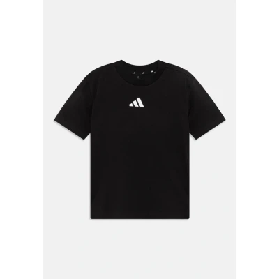 Bild av adidas Performance TEE Unisex Tshirt bas för barn, Storlek: 128, Black/white
