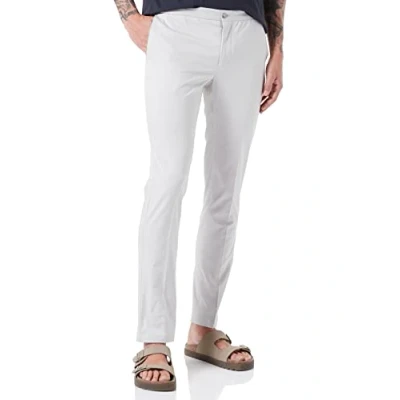 Bild av Hackett London Perfekt Tencel Chino byxor för män, Skiffer, 44W X 30L