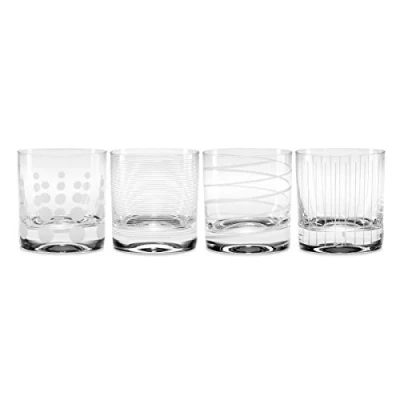 Bild av Mikasa Cheers Martinigglas, 290 ml, 4 stycken, kristall, silver, 360 ml