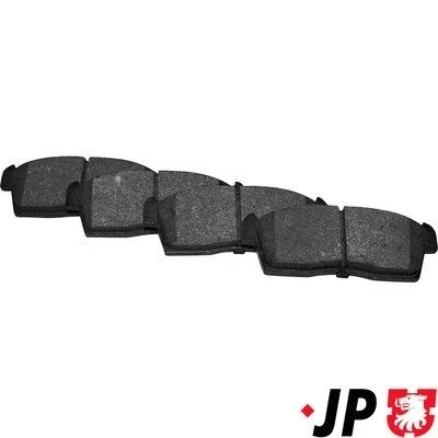 Bild av JP GROUP 4763601310 Jeu de plaquettes frein Essieu avant avec indicateur d&#039;usure SUZUKI: IGNIS 2, Celerio, Alto VII, DAIHATSU: Sirion II, Cuore 7