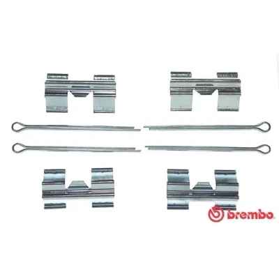 Bild av BREMBO A 02 257 Kit d&#039;accessoires, plaquette de frein à disque LAND ROVER: Defender SUV, Range Rover 1, SUV Cabriolet