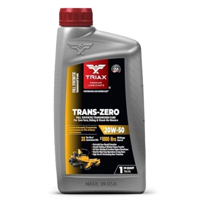 Bild av TRIAX TRANS ZERO 20W 50 Helsyntetisk hydrostatisk växellådsolja för noll /noll turn gräsklippare