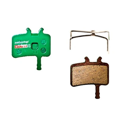 Bild av SWISSSTOP Disc brake pad 17 C Avid Juicy 3, 5, 7, Carbon, Ultimate, BB7 Mechanical Kevlar ceramic brass resin composite
