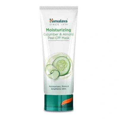 Bild av Himalaya Moisturizing Cucumber and Almond Peel off Mask With Fruit AHA Acids Antioxidants Cleansing Face Brightens tones the skin 75ml
