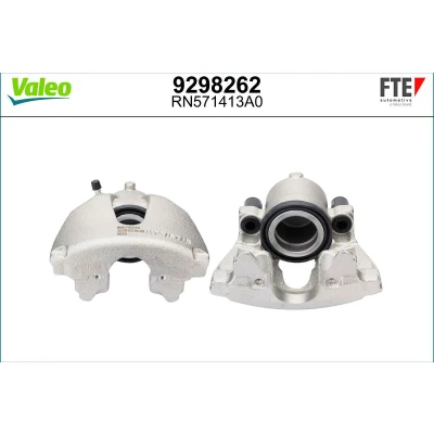 Bild av FTE 9298262 Étrier de frein gris Fonte Essieu avant droit sans fixation OPEL: Corsa D 3/5 portes, Zafira A, Meriva SAAB: 9 3 portes