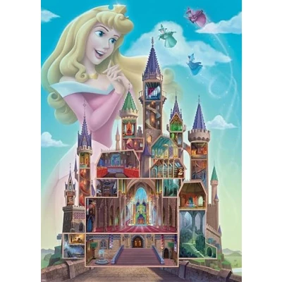 Bild av Ravensburger 12000266 Disney Castles: Aurora pussel 1000 bitar för vuxna och barn från 14 år uppåt, pussel, gåva