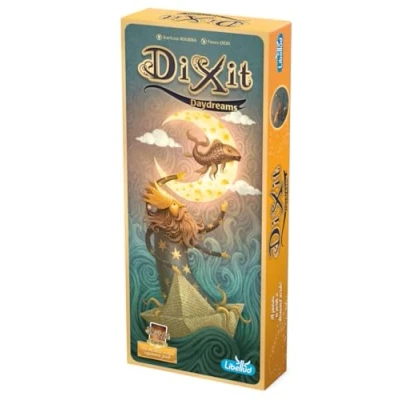 Bild av Libellud Dixit Daydreams Brädspels Expansion Berättelse Spel för Barn och Vuxna Familjespel Kreativt Barnspel Svenska Danska Norska Finska Ålder 8+ 3 6 Spelare Speltid 30 Min