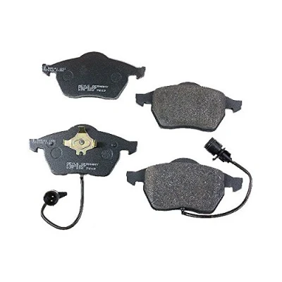 Bild av MEYLE 025 206 7619/W Jeu de plaquettes frein ORIGINAL Quality Essieu Avant contact signal d&#039;usure inclus avec tôle anti bruit AUDI: 100 C4