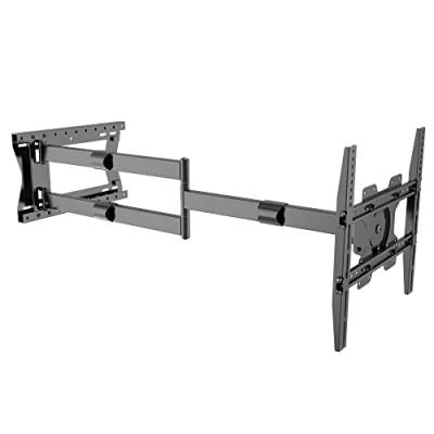 Bild av Nanook 2120 långärmad TV väggfäste för 4275 tums TV, extra långt utdrag upp till 120 cm, stark fullt rörlig hållare, lastkapacitet 40 kg, vridbar 180, max. VESA 400 x