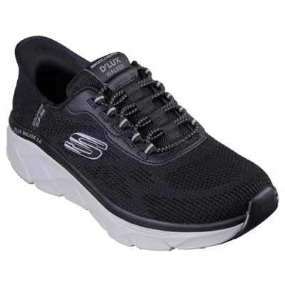 Bild av Skechers herr D&#039;lux Walker 2.0 Rezinate Hands Free slip in sneakers, svart, 45 EU