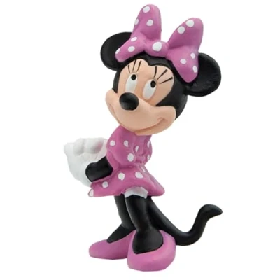 Bild av Bullyland 15349 Leksaksfigur Walt Disney Mimmi Mouse, ca. 6,9 cm, detaljerad, perfekt som en liten gåva för barn från 3 år