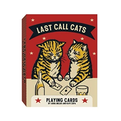 Bild av Last Call Cats Playing Cards