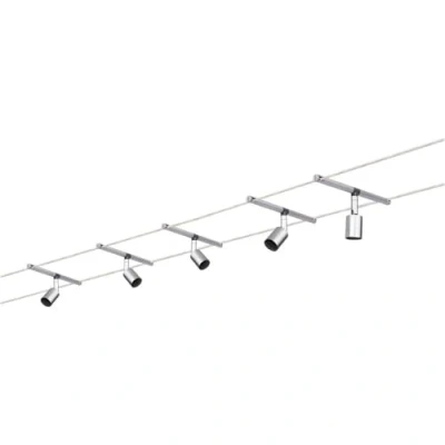 Bild av Paulmann Linsystem Spice Salt i matt krom, 5 pack, 10m