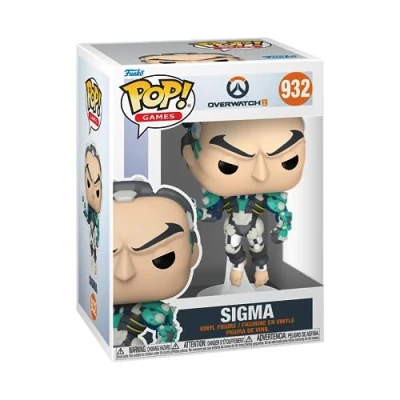 Bild av Funko Pop! Spel: Overwatch 2 Sigma Samlarobjekt vinylfigur Presentidé Officiella varor Leksaker för barn och vuxna TV spelsfans Modellfigur samlare display