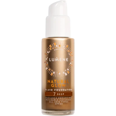 Bild av Lumene Natural Glow Fluid Foundation SPF20 7 Deep 30 ml