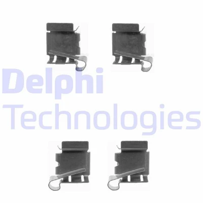 Bild av Tillbehörssats, skivbromsbelägg DELPHI LX0390