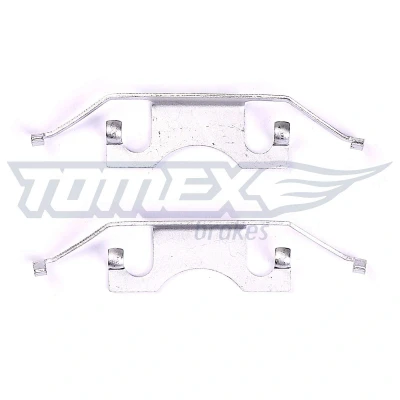 Bild av TOMEX brakes TX 44 32 Kit d&#039;accessoires, plaquette de frein à disque Essieu arrière MERCEDES BENZ: Classe E Berline, CLS Coupe, ML