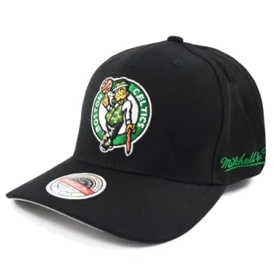 Bild av Mitchell &amp; Ness NBA Snapback Cap Classic Red Curved Eazy Boston Celtics svart, one size