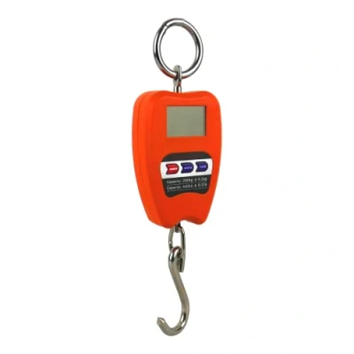 Bild av Digital Hängvåg för småskalig användning, 200 kg krok, Elektronisk, fiske, Mätnoggrannhet: +/ 50 g, 2x AAA batterier, LCD skärm 1.8 tum, HDWR wagPRO H200