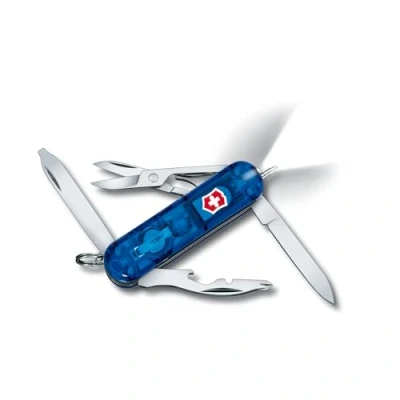 Bild av Victorinox 06366T2 fickkniv Midnite Manager (10 funktioner, LED ljus, sax, nagelfil, kulspetspenna)